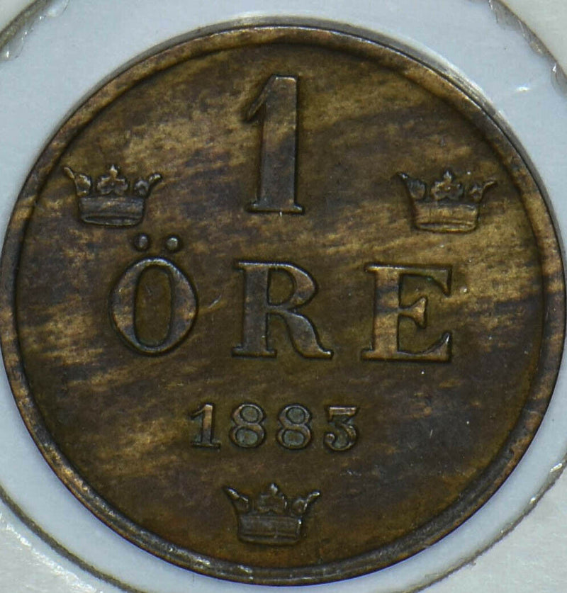 Sweden 1883 1 Ore 290601 combine shipping