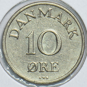 Denmark 1953 10 Ore 904642 combine shipping