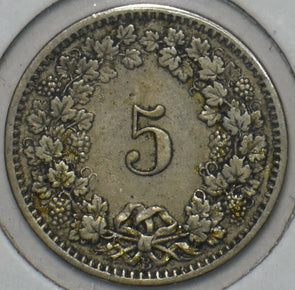 Switzerland 1915 5 Rappen 196217 combine shipping