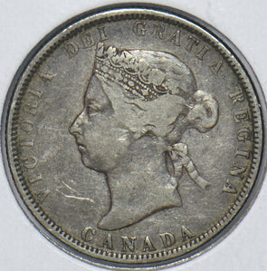 Canada 1883 H 25 Cents 295013 combine shipping