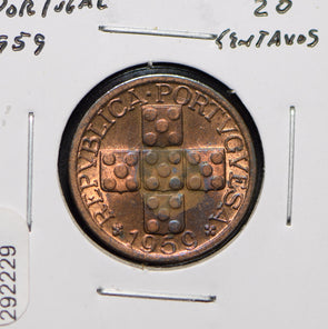 Portugal 1959 20 Centavos  292229 combine shipping