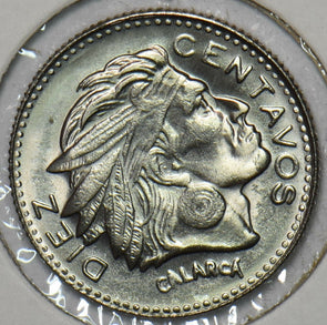Colombia 1959 10 Centavos Eagle animal 196087 combine shipping