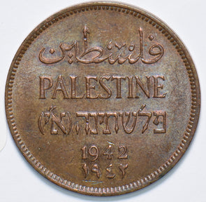 Palestine 1942 2 Mills 490225 combine shipping