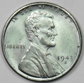 1943-S Lincoln Wheat Cent Superb Gem U0335