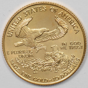 1999 $10 1/4oz Gold Eagle BU GL0270