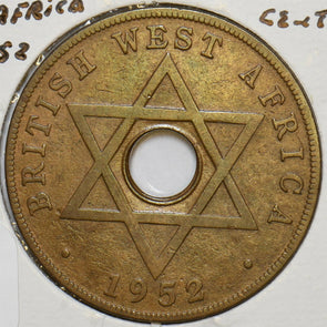 British West Africa 1952 Penny 196780 combine shipping