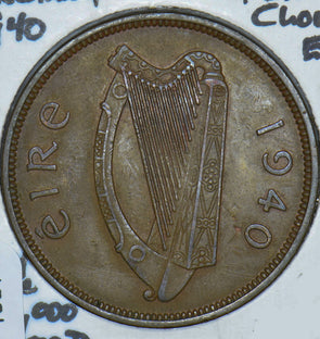 Ireland 1940 Penny Hen with Chicks animal 190762 combine shipping