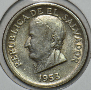 El Salvador 1953 25 Centavos 297324 combine shipping