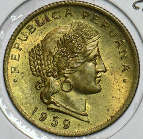 Peru 1959 20 Centavos 196578 combine shipping