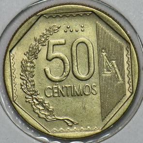 Peru 2000 50 Centimos 152611 combine shipping