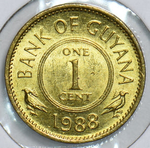 Guyana 1988 Cent 153820 combine shipping