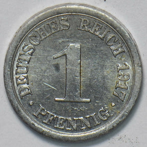 Germany 1917 Pfennig Eagle animal Deutsches Reich 293132 combine shipping