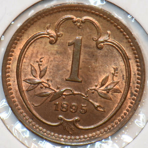 Austria 1895 Heller Eagle animal 194847 combine shipping