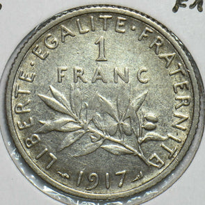 France 1917 Franc 197248 combine shipping