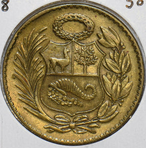 Peru 1948 1/2 Sol 152551 combine shipping