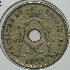 Belgium 1922 25 Centimes 151962 combine shipping