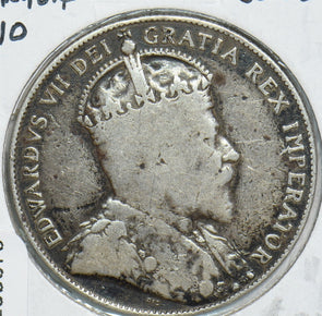 Canada 1910 50 Cents 298670 combine shipping