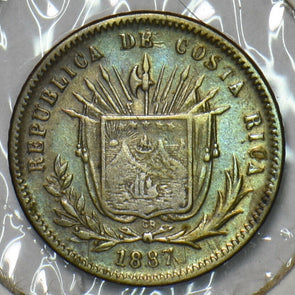 Costa Rica 1887 5 Centavos 296754 combine shipping