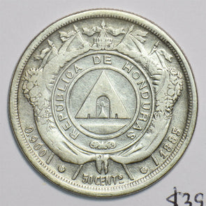 Honduras 1885 50 Centavos 491490 combine shipping