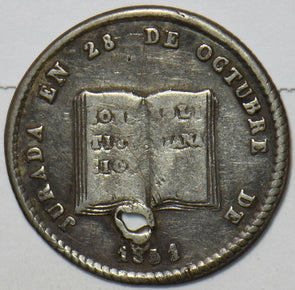 Bolivia 1851 Medal Potosi proclamation constitutional medal 297371 combine shipp