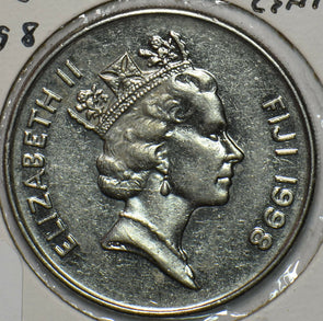 Fiji 1998 20 Cents 903584 combine shipping