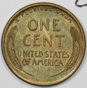 1909-S Lincoln Wheat Cent Choice BU+ R+B U0329