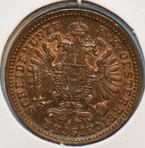 Austria 1885 Kreuzer Eagle animal 193409 combine shipping