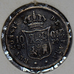 Philippines 1885 10 Centavos  190134 combine shipping