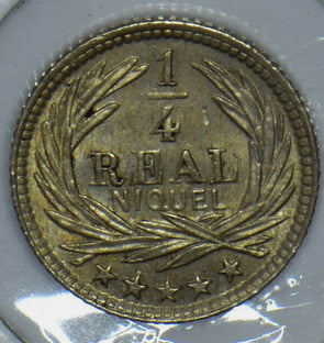 Guatemala 1901 1/4 Real 190790 combine shipping