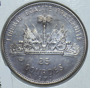 Haiti 1973 KM 103 6430 MINTED 25 Gourdes  290405 combine shipping