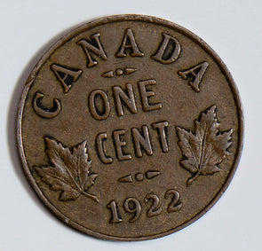 Canada 1922 Small Cent  CA0215 combine shipping