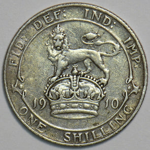 Great Britain 1910 Shilling Lion animal 240767 combine shipping