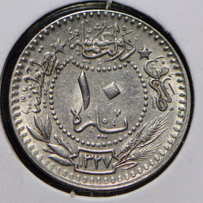 Turkey 1915 AH 1327 10 Para  290129 combine shipping
