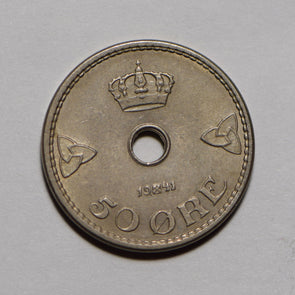 Norway 1941 50 Ore  291655 combine shipping
