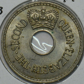 Fiji 1963 Penny 196350 combine shipping