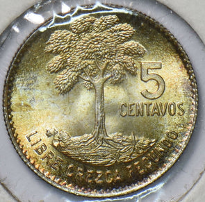 Guatemala 1964 5 Centavos Quetzal animal 490212 combine shipping