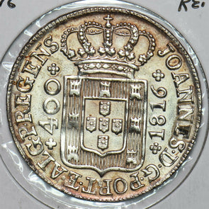 Portugal 1816 400 Reis P0295 combine shipping