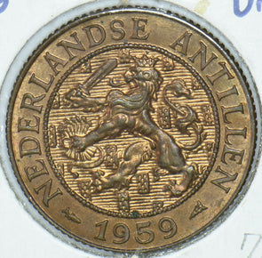 Netherlands Antilles 1959 2 1/2 Cent UNC 291612 combine shipping