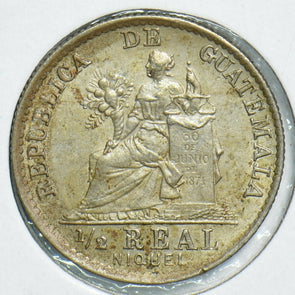 Guatemala 1901 1/2 Real 0 240872 combine shipping