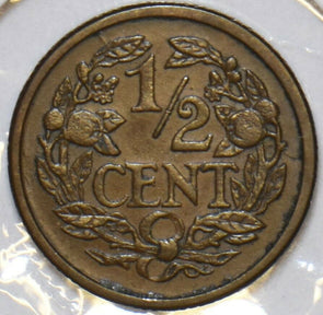 Netherlands 1911 1/2 Cent 152478 combine shipping