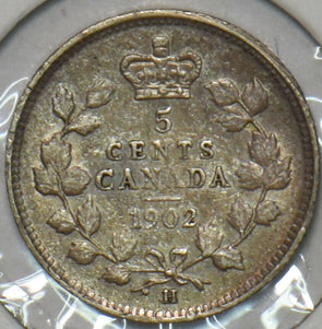 Canada 1902 H 5 Cents 152285 combine shipping