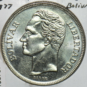 Venezuela 1977 5 Bolivares 196767 combine shipping