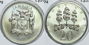 Jamaica 1972 20 Cents 153826 combine shipping