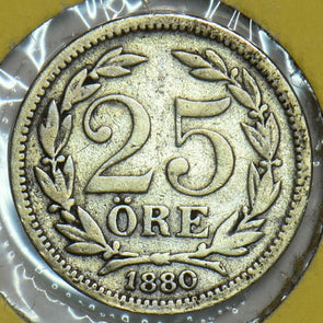 Sweden 1880 25 Ore 153186 combine shipping