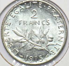 France 1915 2 Francs 293742 combine shipping