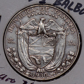 Panama 1930 1/2 Balboa  190489 combine shipping