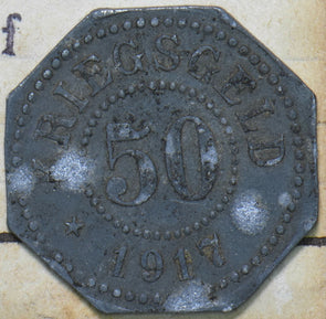 Germany 1917 50 Pfennig Hamm i. West. 293114 combine shipping