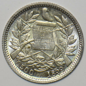 Guatemala 1899 Two year type Real Quetzal animal KM 174 296150 combine shipping