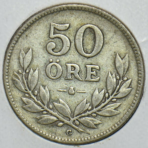 Sweden 1933 50 Ore 152810 combine shipping
