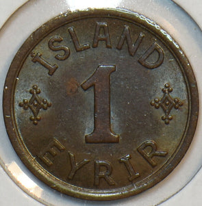 Iceland 1940 Eyrir 151712 combine shipping